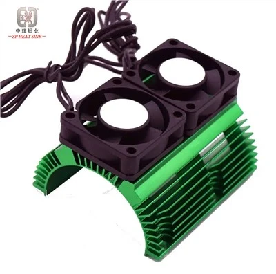 Dissipador de calor extruït per motor elèctric